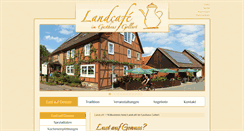Desktop Screenshot of landcafegasthausgollart.de